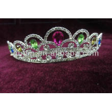 colorful tiara and crown